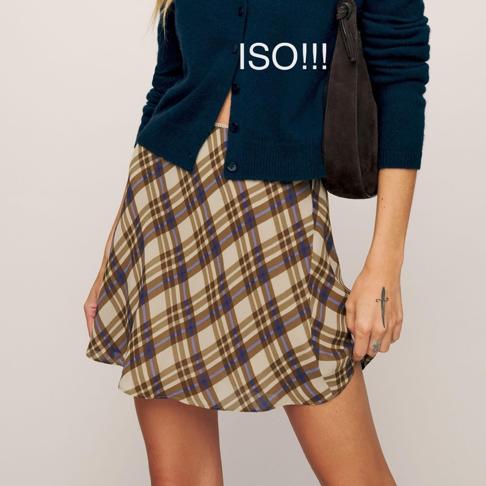 ISO Reformation Brandy Skirt